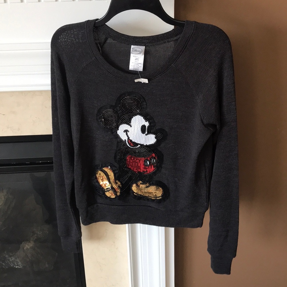 NWT Disney mickey knit sweater size small
